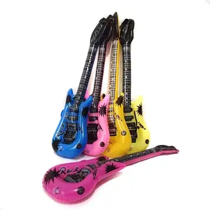 PVC Material Guitar Balloon Photo Booth Prop, Ideal for Birthday Parties & Stage Performances, Party Decorations & Music Events, Party Decoration Supplies