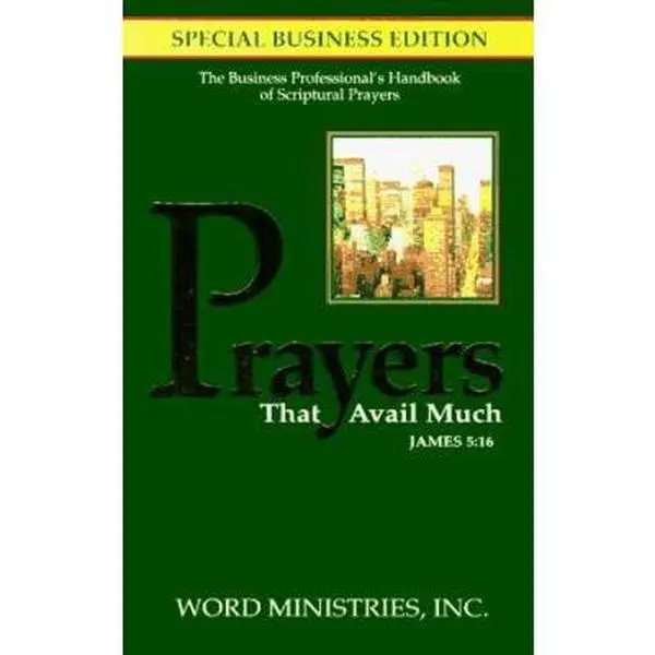 USED-Prayers That Avail Much for Business Professionals by Germaine Copeland (Paperback)