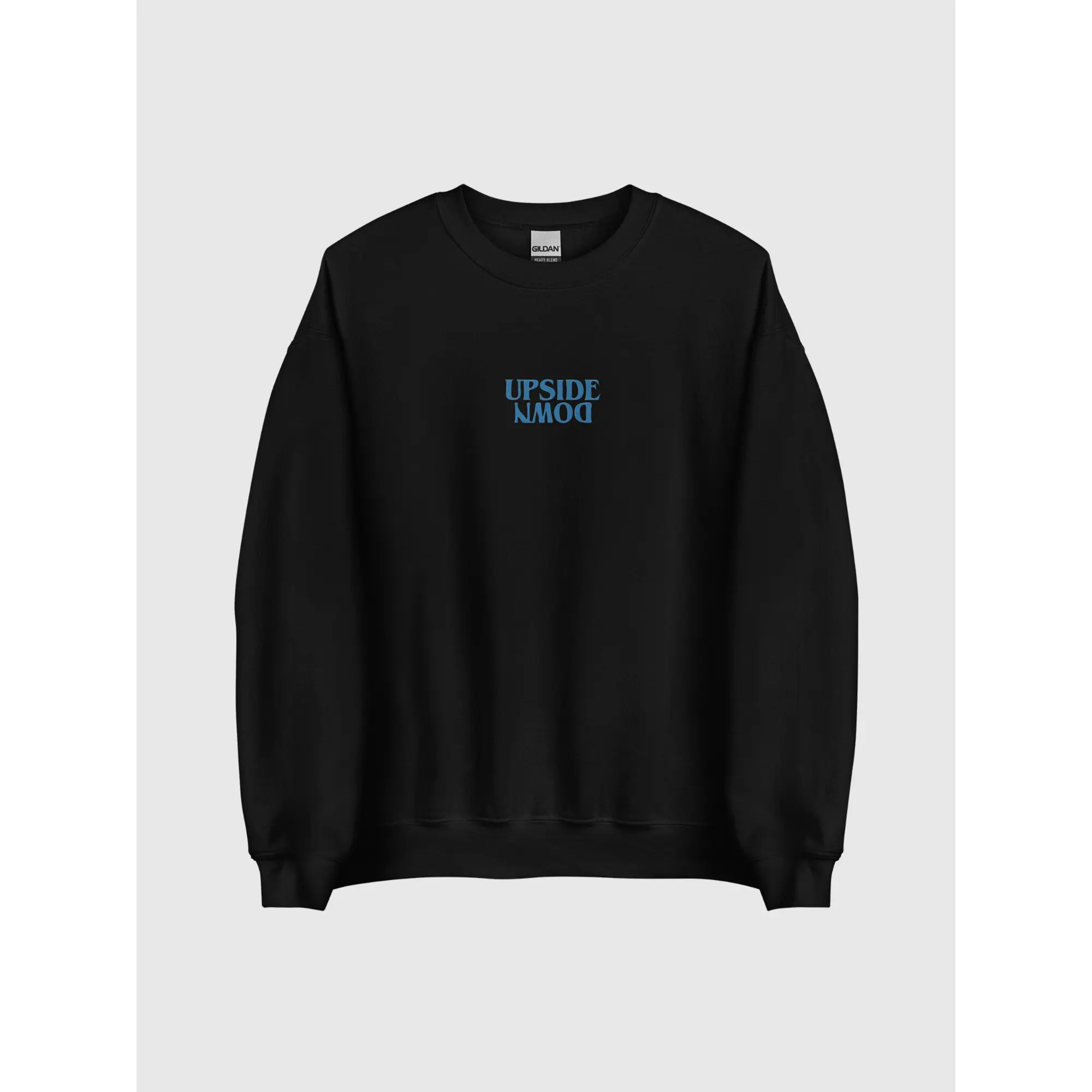 Stranger Things Upside Down Embroidered Crewneck Sweatshirt