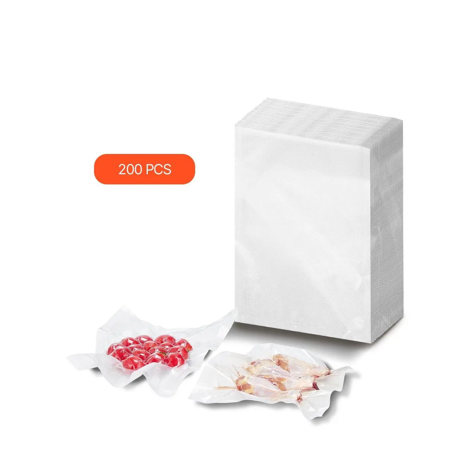 【Summerfinds】VEVOR Vacuum Sealer Bags 200 PCS 8 x 12 Inch Non-BPA Food Grade Sealing Storage Bag