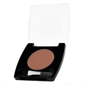 Palladio Brow Powder, Soft and Natural Formula, Includes Applicator Brush, 4 Shades Available, Travel-Friendly, Cruelty-Free, Paraben-Free, Gluten-Free, Vegan, Dark Brown