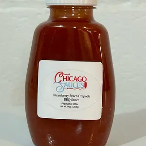 Strawberry Peach Chipotle BBQ Sauce (signature) Flavor bomb