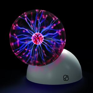 Plasma Ball Science Toy with Mountable Base, Colorful Electric Design, Ideal for Educational Play