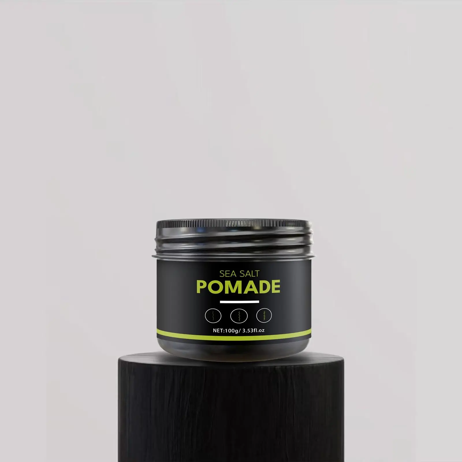 Sea Salt Hair Wax Pomade (100g), Texturizing & Volumizing & Sculpting, Matte Finish, Strong, Long-Lasting & Extreme Hold, Thickening Effect, Fluffy Texture, Hair Care Styling Product