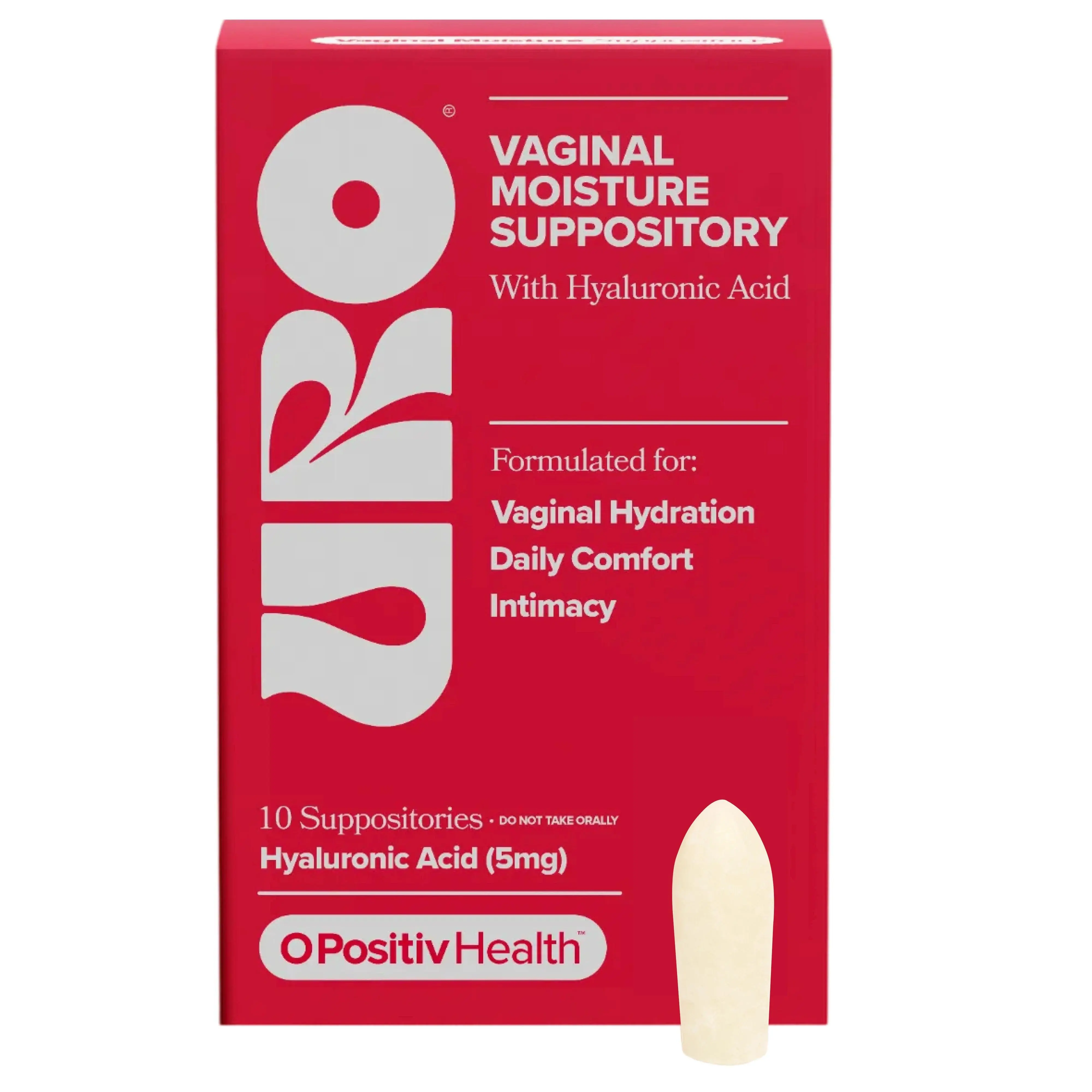 URO - Vaginal Moisture Suppository