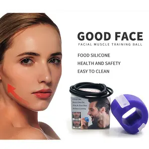 1-Pack Jawline Exerciser - Silicone Jaw Trainer for Facial Muscle Toning & Cheek Slimming