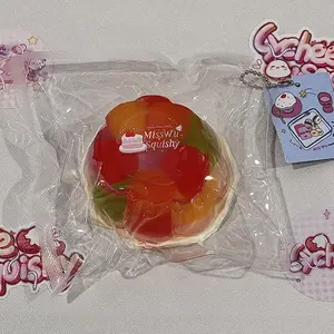 MissWu Squishy TabaSquishy Toy Handmade Squishy Stress Relief Toys Taba squishy - Lychee Squishy