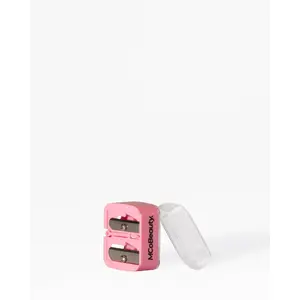 MCoBeauty Dual Sharpener - Pink & Clear Design - Essential Makeup Tool