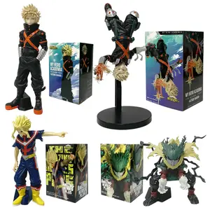 Anime 12-22cm My Hero Academia 4pcs Set Bakugou Katsuki Midoriya Izuku Action Figure Movie Model Toy Birthday Christmas Gift