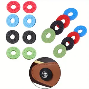 Rubber Guitar Strap Locks, Professional Rubber Strap Locks for Electric Guitar & Bass, Secure and Safe Guitar Strap Locks with Gasket & Washer, Accessory