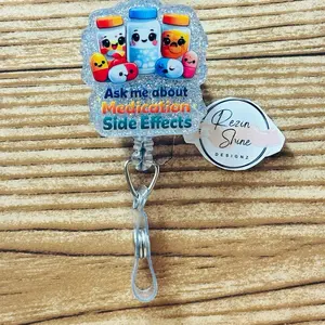 Pharmacy Ask About Side Effects Badge Reel