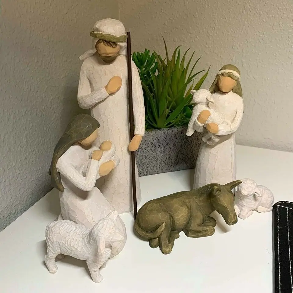 Willow Tree Susan Lordi 6 Piece Nativity Set Demdaco 26005 New With Box
