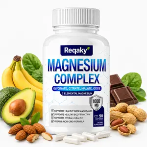 Magnesium complex Glycinate 500mg Magnesium Supplement 90 Capsules