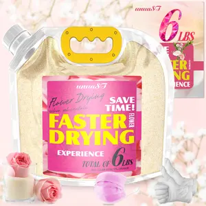 6 LBS Silica Gel for Flower Drying – Reusable, Color Indicating Crystals