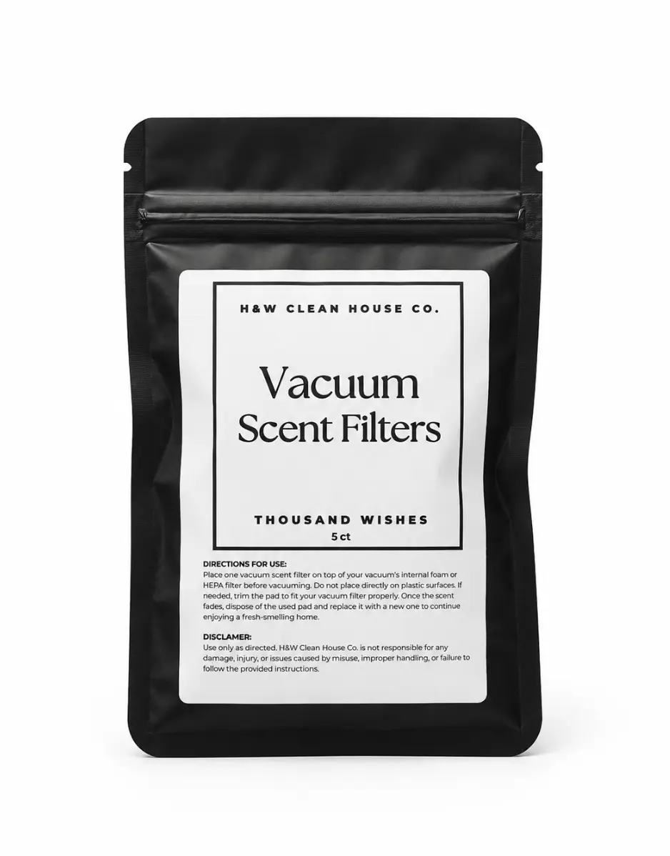 Luxury Vacuum Scent Filters, Fragranced Odor Control Accessories, Aromatic Scent Home Fragrance Supplies for Home Care