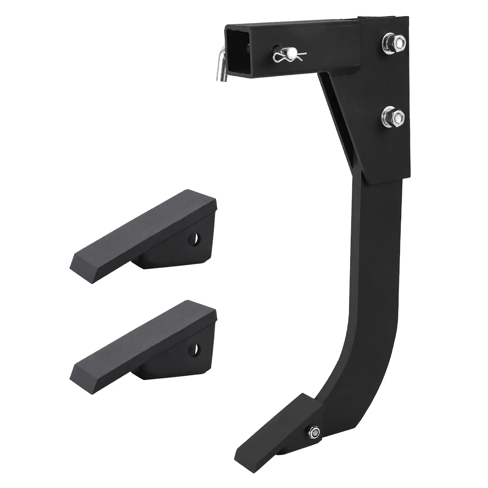 GARVEE 18" Scarifier Shank, Hitch Mounted High Carbon Steel Adjustable Trencher with Replaceable Teeth for 2" Receiver, Fits CAT 0/1 Tractors, ATVs & UTVs for Trenching Tasks, 18" Shank, Outdoor Work, Vehicle, Shank Set, Tractor/Atv
