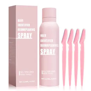 QlUFSSE Skin Body Hair Shaving Spray HairIdentifier Spray for Women Face Shaving MoisturizingSkin Care Dermaplaner Spray Smooth Wax MoisturizeCosmetic