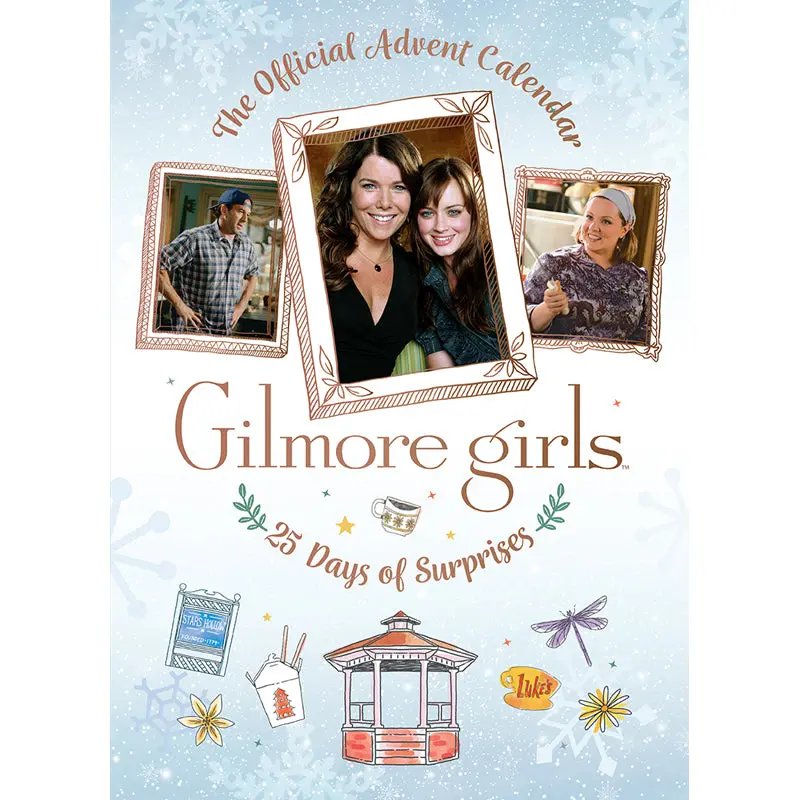 Gilmore Girls: The Official Advent Calendar with Stars Hollow Themed Magnets, Decorative Fridge Magnets for Office Stationery & Personal Organising Needs
