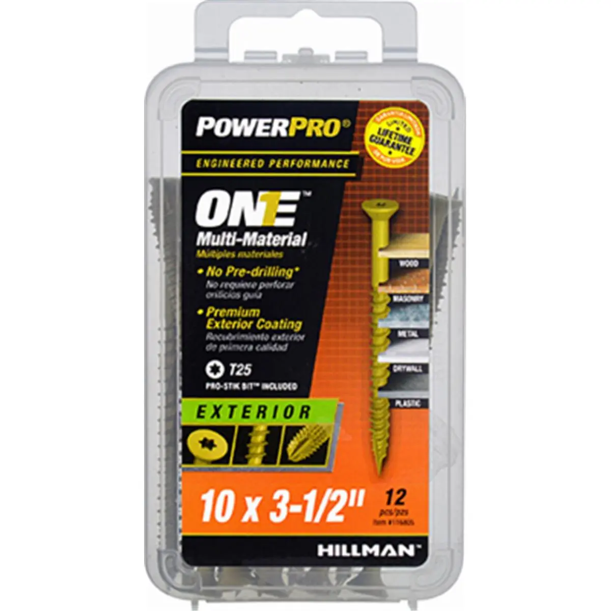 PowerPro 10x3.5in Premium Bronze Epoxy Coated Flat Head Star Drive Screws, 12-Pack with Bit, Construction Tools for Sailing & Outdoor Use, Heavy-Duty Hardware for Wood/Metal/Plastic, Home Repair Tools, Premium Bronze Epoxy Coating