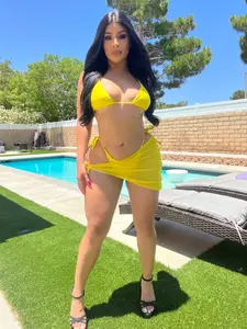 Summer Dreaming  Bikini Set Yellow