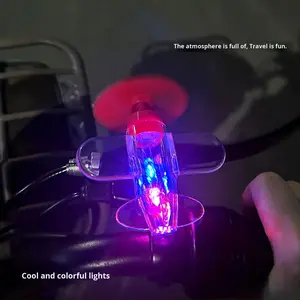 Wholesale Small LED Bright Lights for Electric Vehicle Motorcycle Car Ornaments Novelty Gifts-Wind Power Generation Inspiration