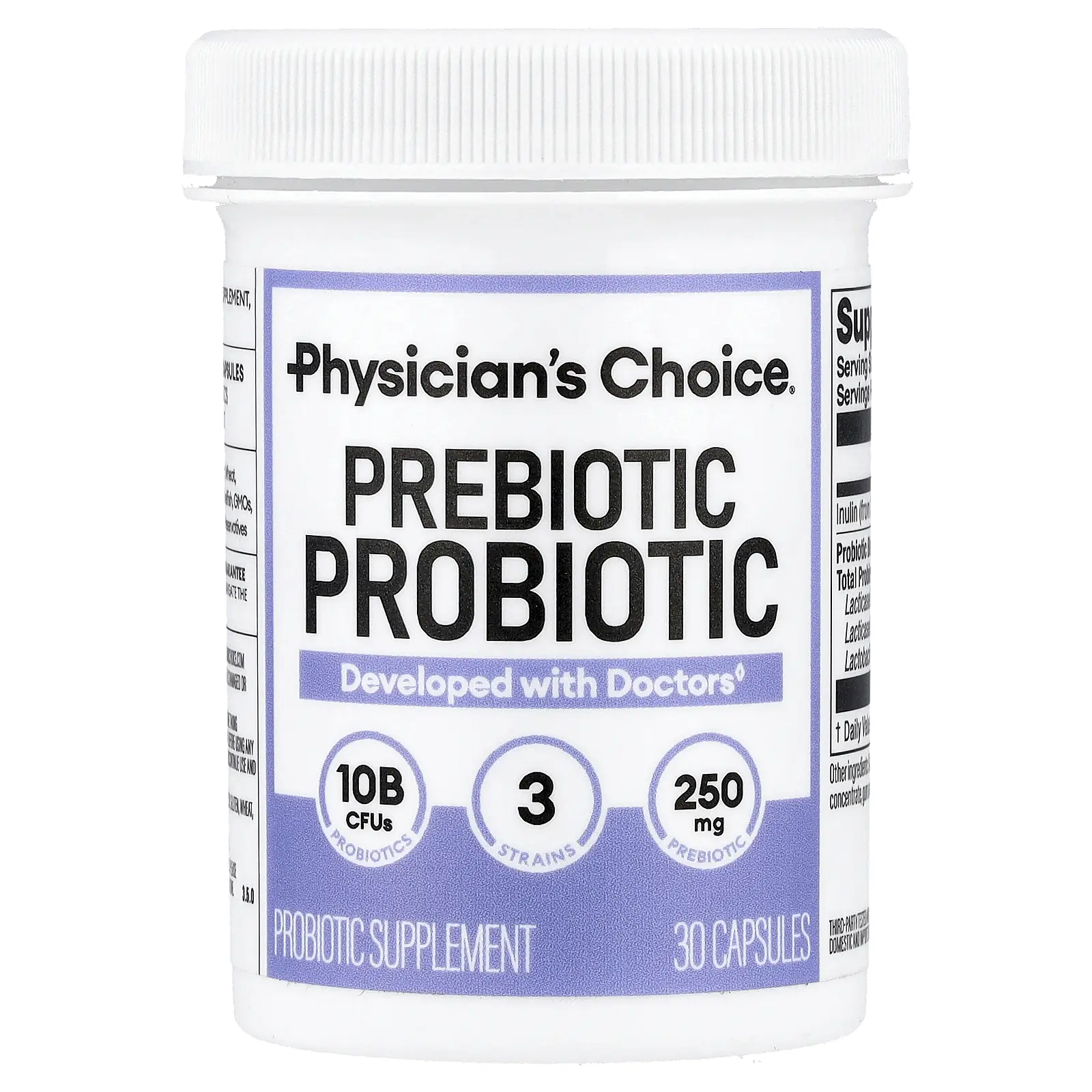 Physician's Choice Prebiotic Probiotic, 30 Capsules