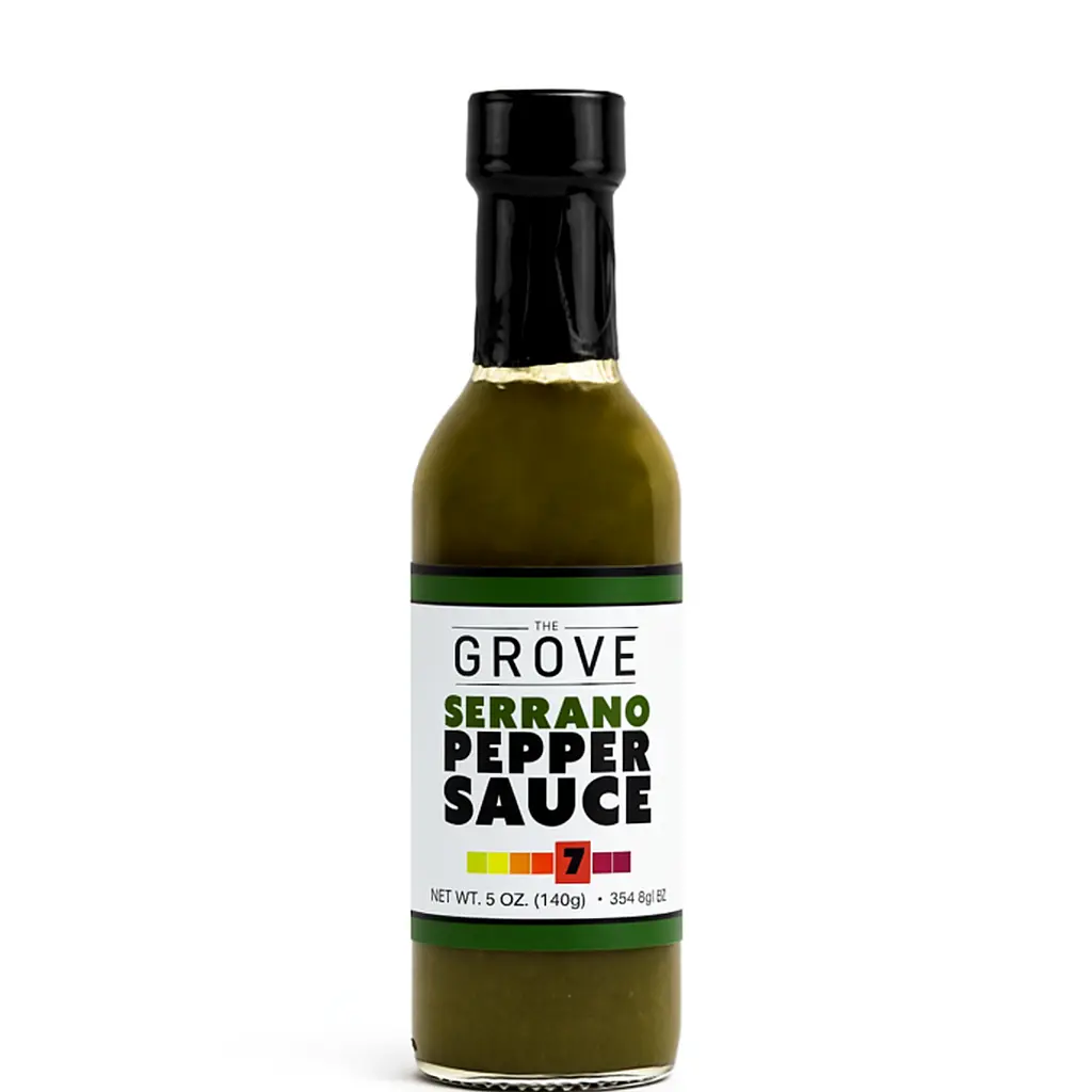 -- Serrano Pepper Sauce -- (Heat Level 7)