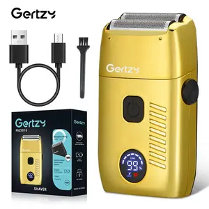 Rechargeable Electric Shaver, Professional Electric Beard Trimmer, Beard Shaver, Safety Beard Trimmer for Men, Men's Grooming Tool, Beard Hair Shaver