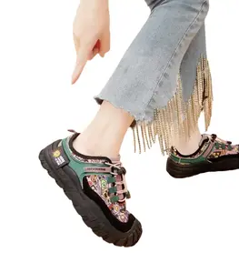 JOY&Mario-Women's Gorpcore Hiking-Inspired Sneakers with Quick Lace System