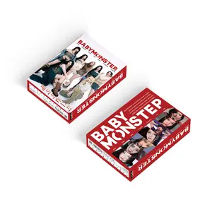 BABYMONSTER Kpop Girls Group Lomo Card 55Pcs Fans Collection