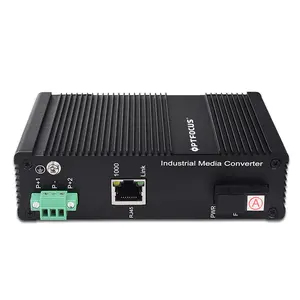 Household lightning protection splitter, network gigabit switch, home monitoring equipment, rail-mounted industrial switch