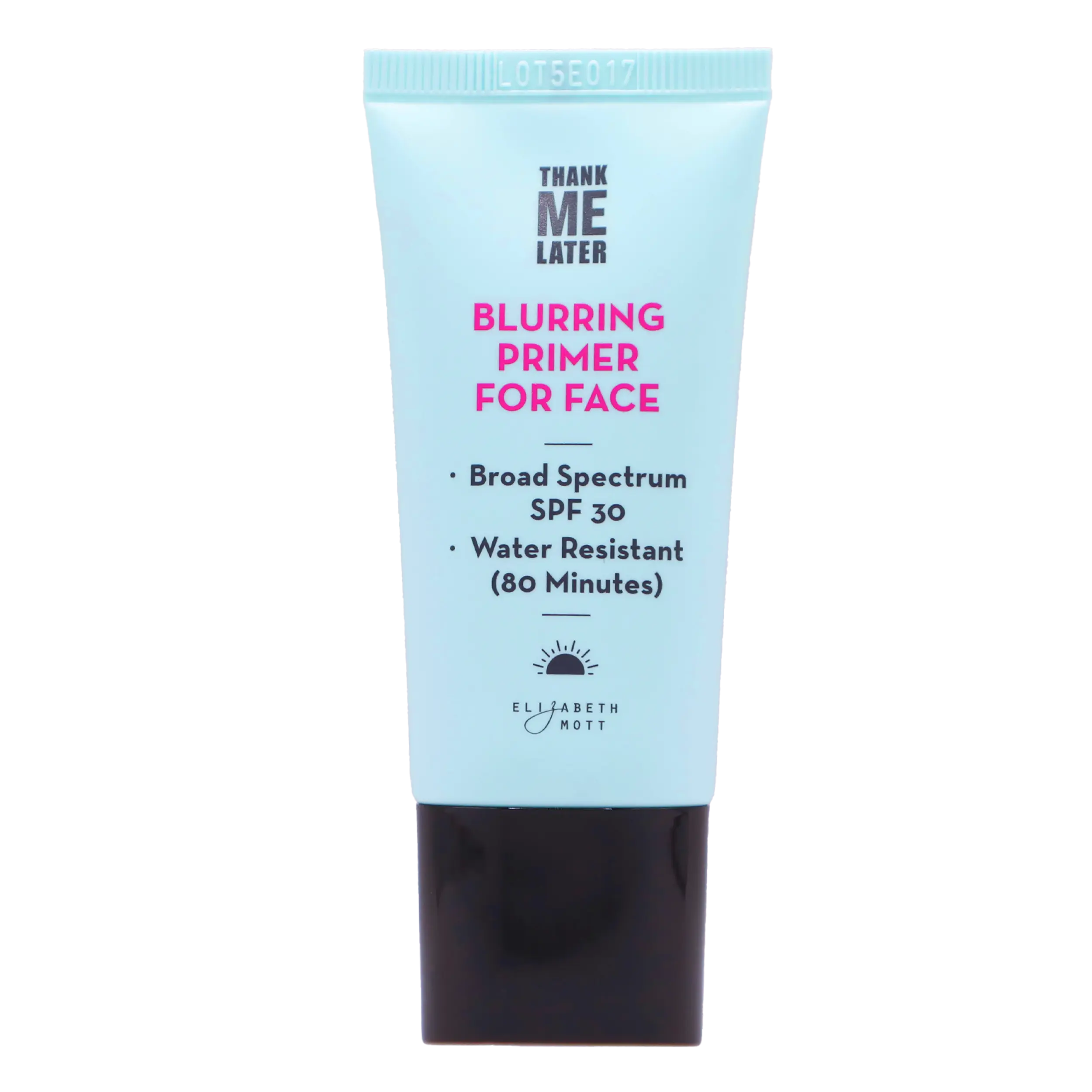 Elizabeth Mott Thank Me Later Blurring Face Primer SPF30 - Hydrating Long Lasting Makeup Base with Power Grip Formula Cruelty Free 30g Moisture Green Tea