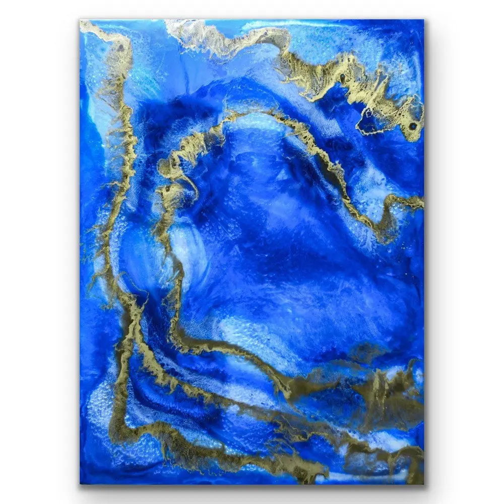 Luxury 30"x40" Epoxy Resin Wall Art: Stunning Home Decor