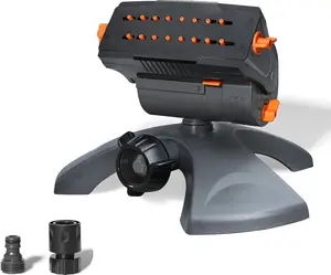 Turbo Oscillating Spray  – Smooth oscillating motion for even lawn and garden watering