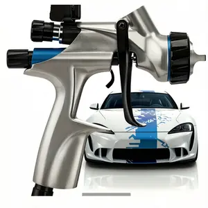 DEVIDISS DV1 B+ Basecoat Digital HVLP Plus Gravity Feed Spray Gun 1.3mm Tip CV1