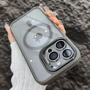 Shockproof Mag Safe Case For iPhone 16 Pro Max 15 14 13 12 11 Camera Lens Cove