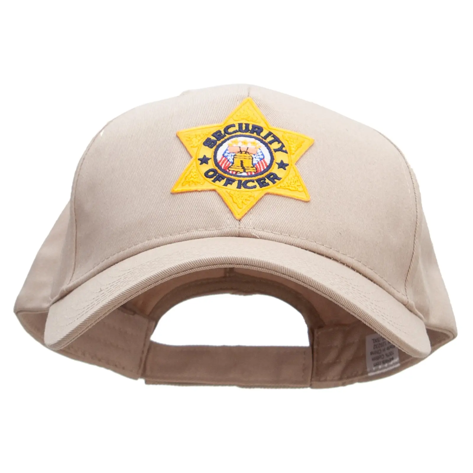 USA Security Officer Gold Patched New Big Size High Profile Twill Cap