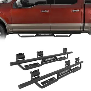 Hooke Road Nerf Side Step - Auto Body Frame & Bumper Truck Accessories for 2015-2026 Ford F-150 SuperCrew, 2017-2026 F-250/F-350 Crew Cab