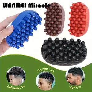 1pcs Professional Curly Hair Sponge Twist Brush Magic African Coil Wave Dreadlock Natural Hairbrush Afro Salon Hair Styling Tool