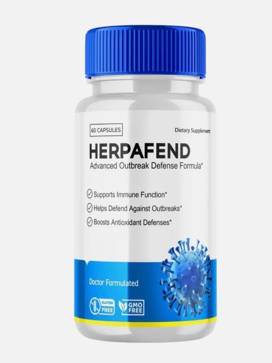 Herpafend Skin Health Capsules - Supports Healthy Clear Skin- 60 Capsules