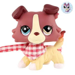 diylpshome miniature collie  dog custom pet figure cat and dog kids gift