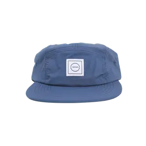Nylon Five-Panel Hat in Wave
