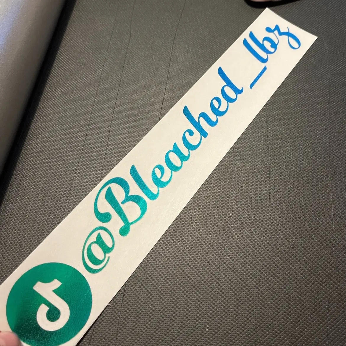 TikTok Name Decal