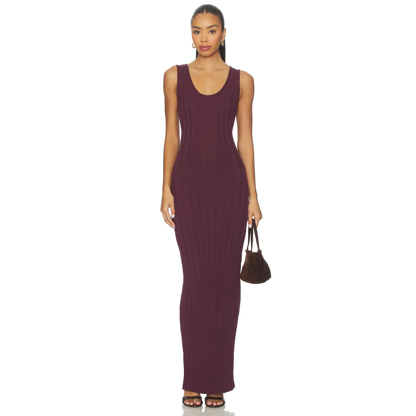 SNDYS Baha Maxi Dress in Plum