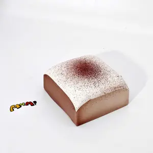 MHM Squishy Black and White Chocolate Mousse Cake Children's Day Gift Slow Bounce Stress Relief Toys