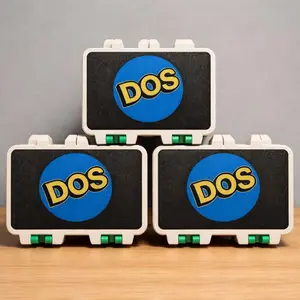 3D Printed DOS Game Storage Box | Retro Card Game Organizer | Compatible with DOS by UNO | Fun Gift for Game Lovers & Collectors