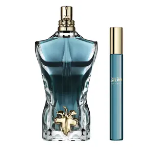 Jean Paul Gaultier Le Beau for Men 2-Piece Set (4.2 Ounce Eau de Toilette Spray + 0.34 Ounce Travel Spray)