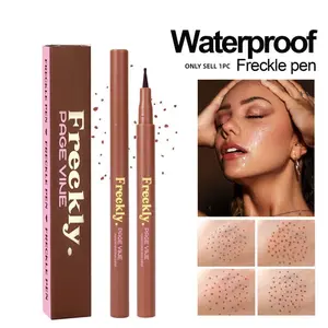 1pcs,PAGE VINE Fine - Tip Waterproof Cosmetic Makeup Freckle Pen｜Smudge - Proof Quick - Dry·Natural Sun - Kissed Hack｜For Daily/Beach/Festival Looks
