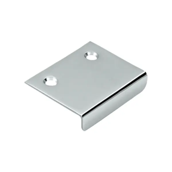 2-Piece 1.5 in. Solid Metal Drawer Pulls, Bright Chrome, for Drawers & Cabinets