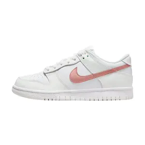 Youth Nike Dunk Low White/Mtlc Red Bronze (DH9765 100) (GS)